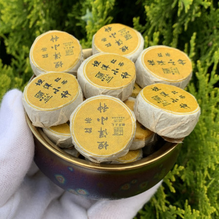 Черный красный чай в таблетках Таньян 100 г